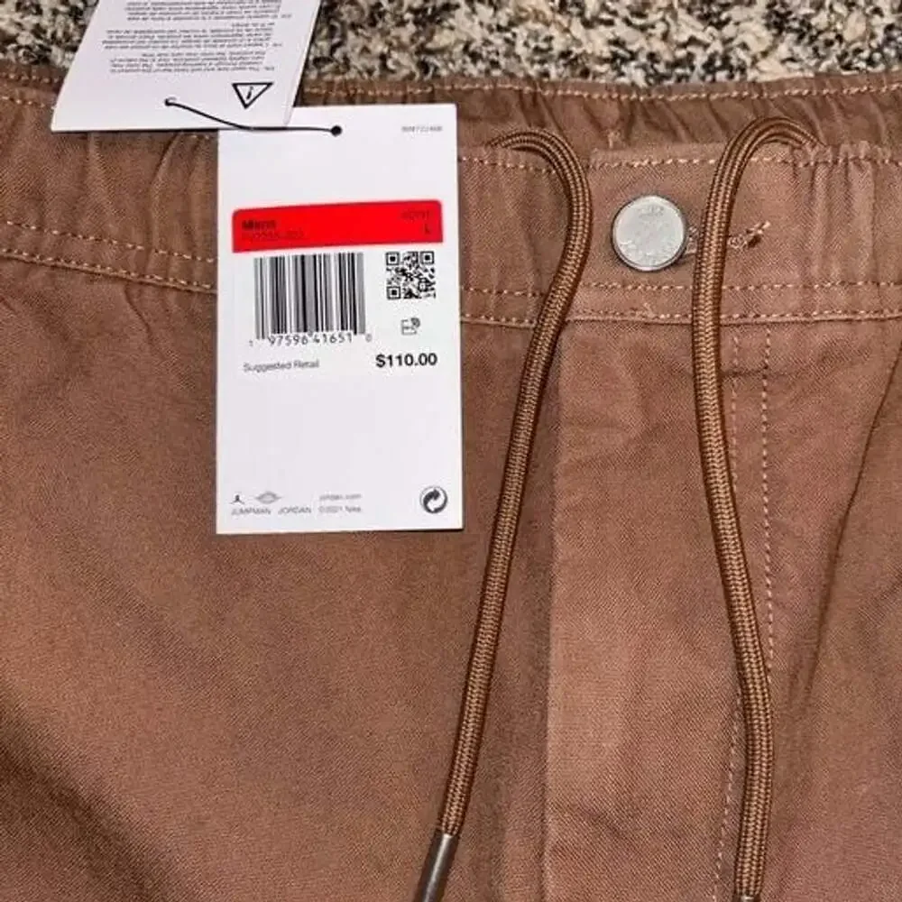 Jordan utility cargo work pants khaki. New . Large men’s
